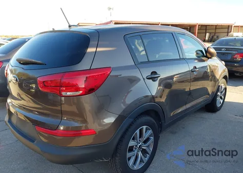 2015 Kia Sportage Lx from USA, damaged, VIN KNDPB3AC5F7730618
